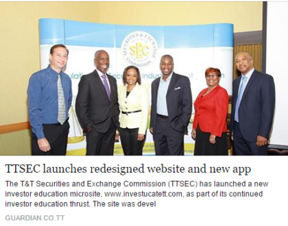 The Trinidad and Tobago Securities and Exchange Commission (TTSEC) Website