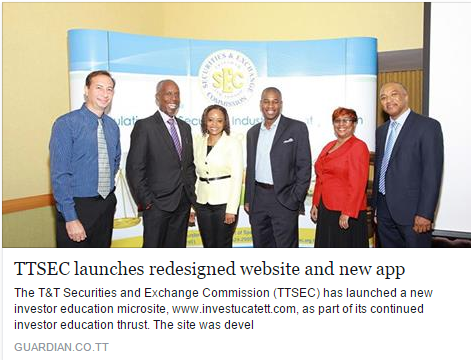The Trinidad and Tobago Securities and Exchange Commission (TTSEC) Website