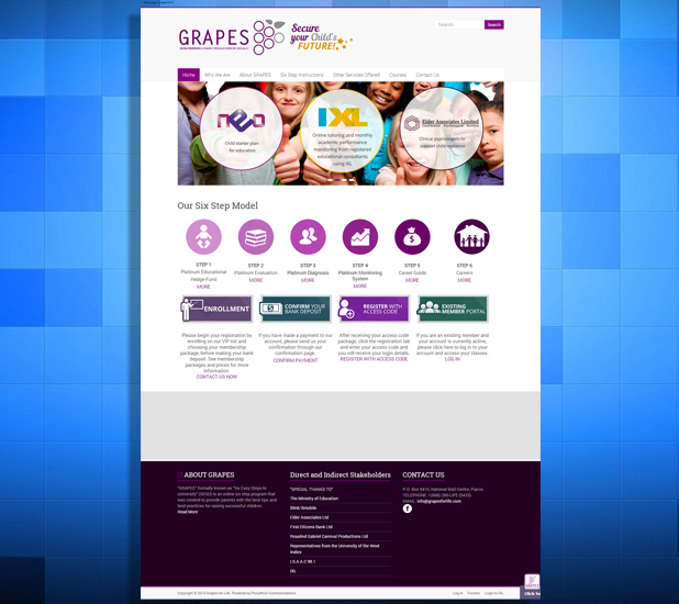 Grapes of Life Website