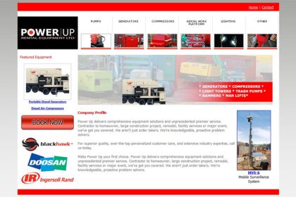 Power Up - Rental Equipment Ltd