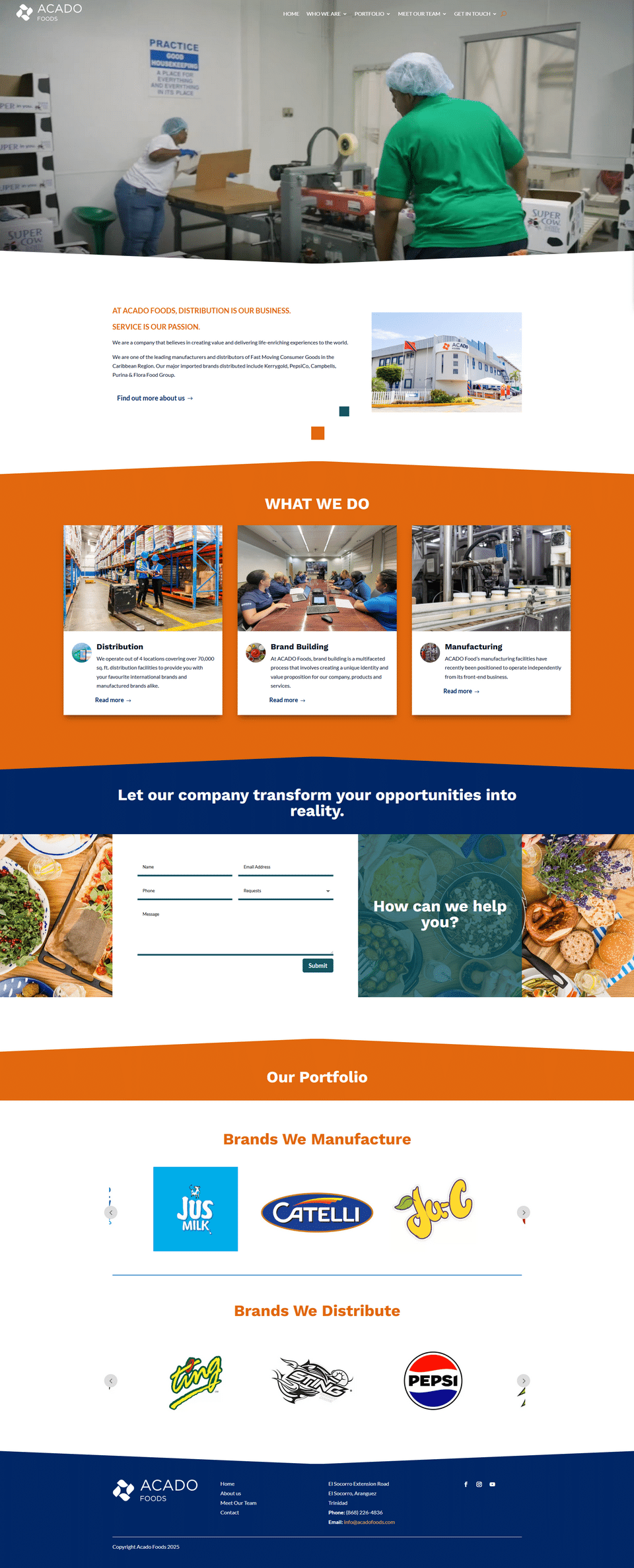 ACADO Foods (formerly VEMCO)