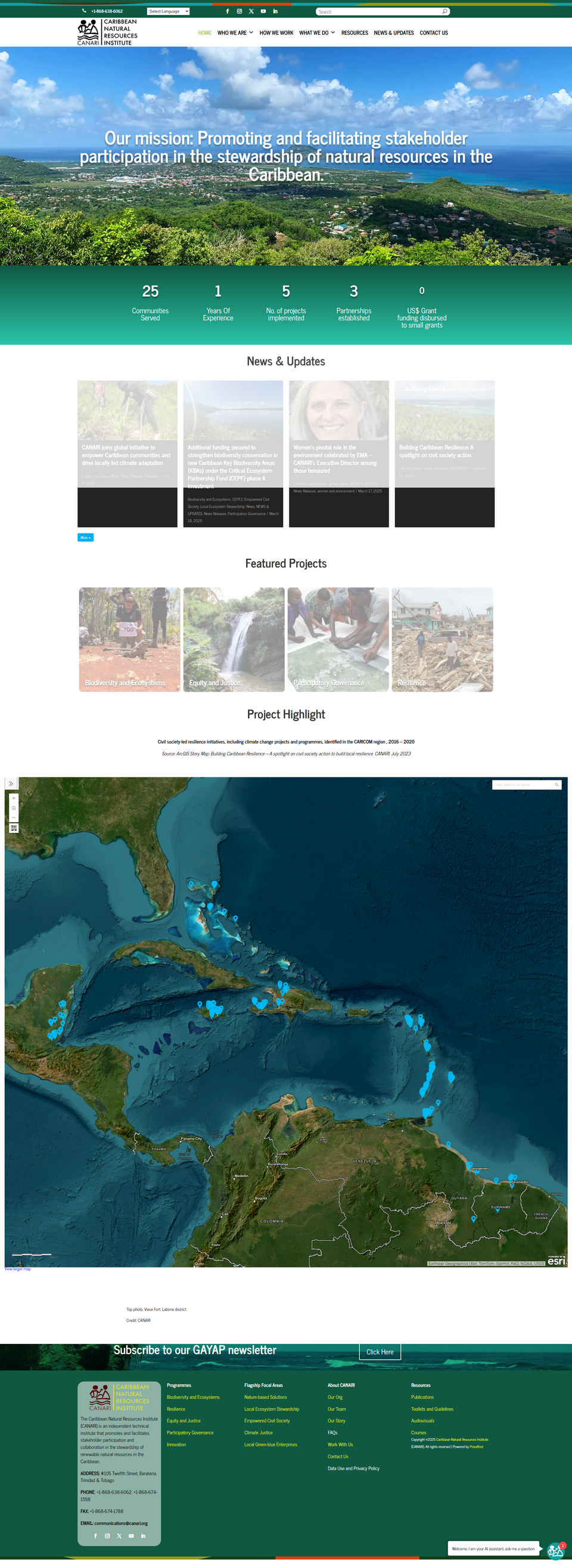 The Caribbean Natural Resources Institute (CANARI)