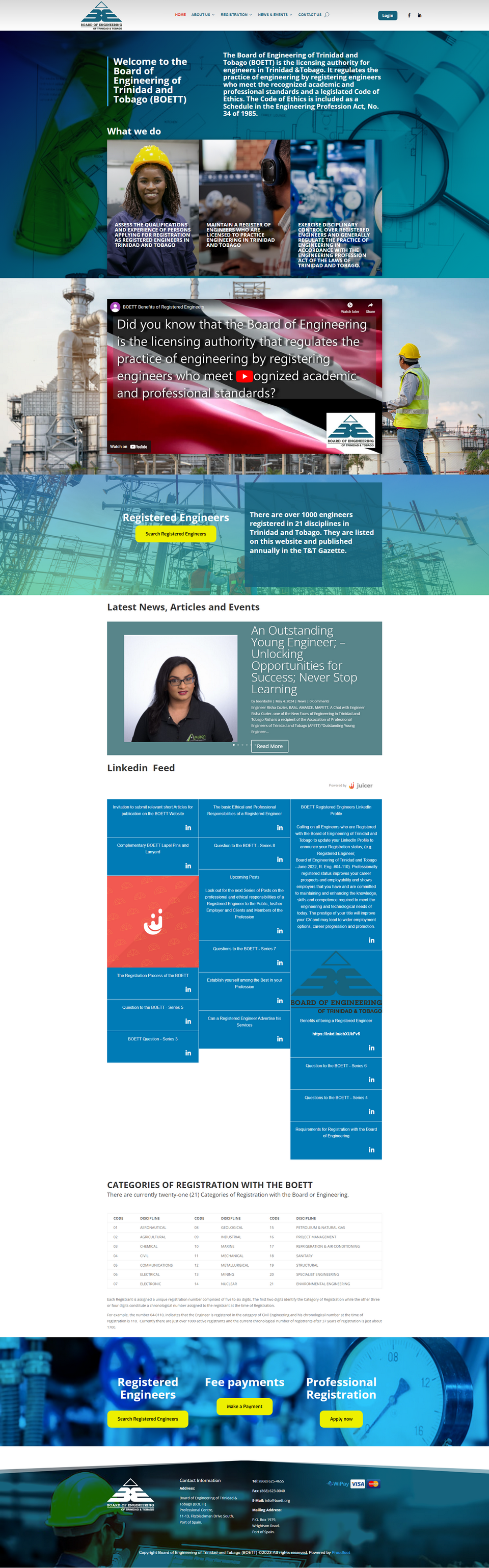 Board of Engineering of Trinidad and Tobago (BOETT)